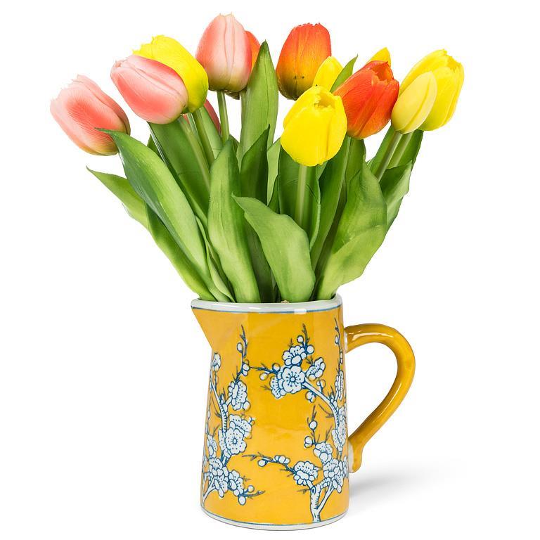 ABBOTT - Small Porcelain Jug - YELLOW