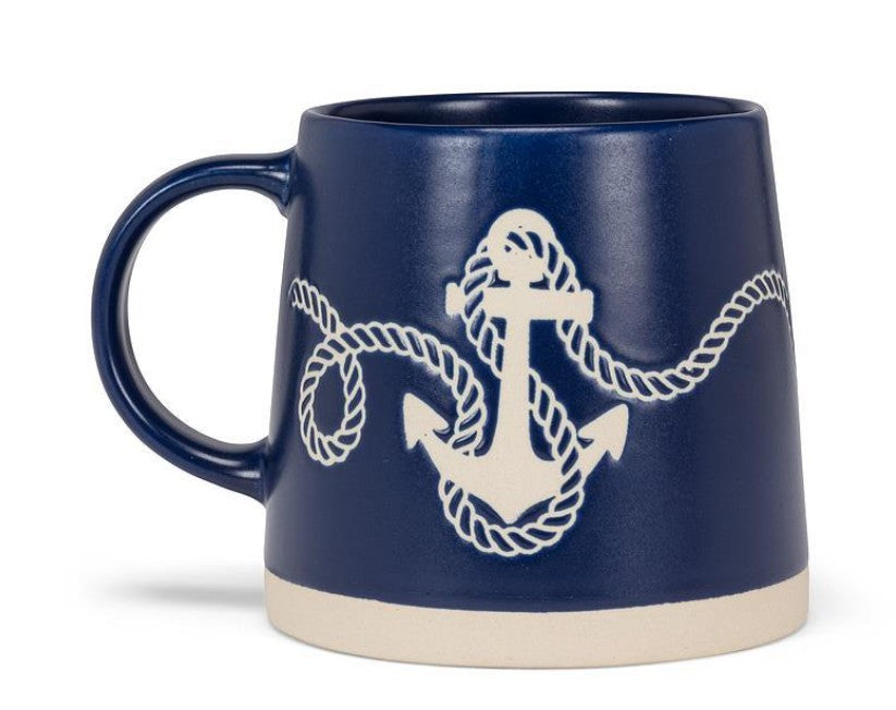 Wide Base Anchor Mug - NAVY - Abbott