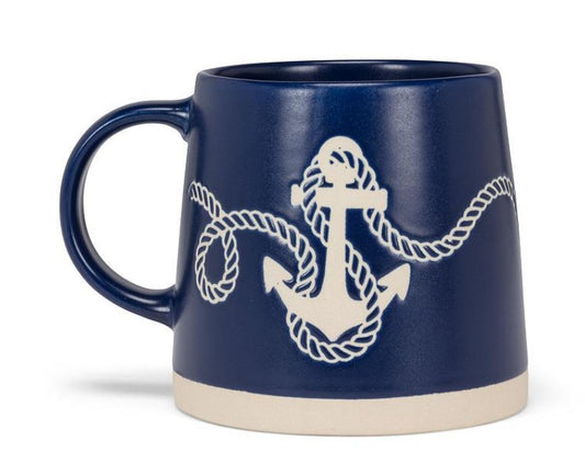 Wide Base Anchor Mug - NAVY - Abbott