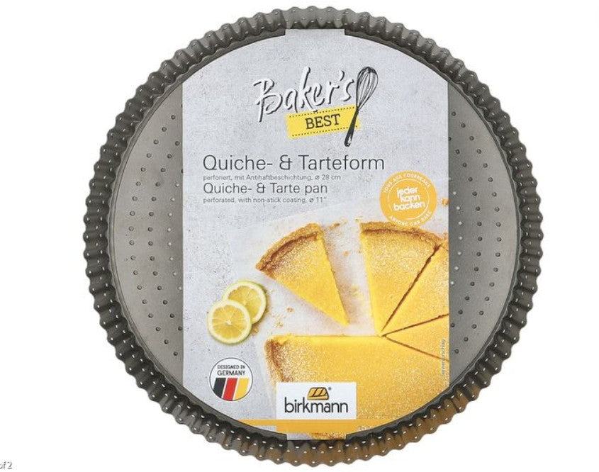 BIRKMANN - Tarte Pan - Circular, Perforated