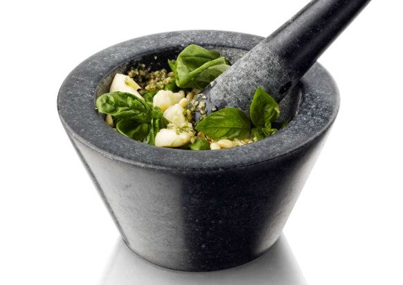 BOSKA - Black Granite Mortar and Pestle
