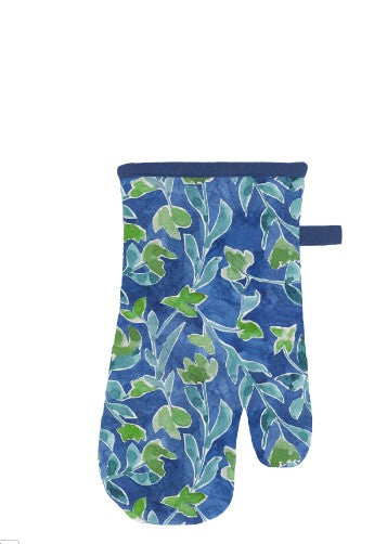 Oven Mitt - AZURE + IVY - BLUE
