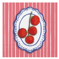 Cocktail Napkin - AMALFI CUCINA TOMATOES