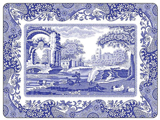 Blue Italian Placemats - Set of 4