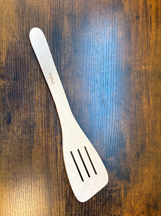 Made in France - Beechwood Slotted Spatula