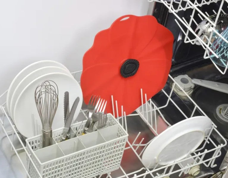 CHARLES VIANCIN - Silicone Airtight Lid - POPPY - 11 inches (28 cm)
