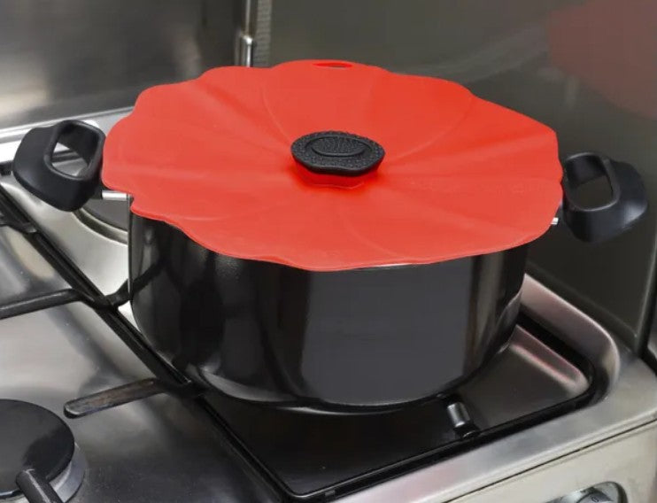 CHARLES VIANCIN - Silicone Airtight Lid - POPPY - 11 inches (28 cm)