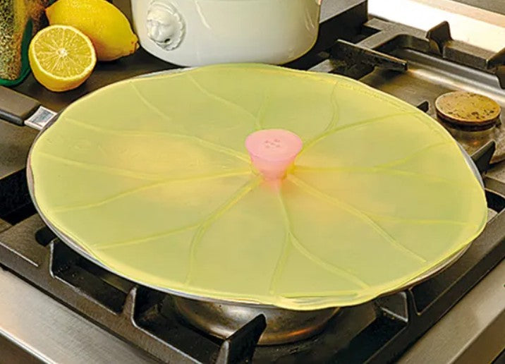 CHARLES VIANCIN - Silicone Airtight Lid - LILY PAD - 13 inches (33 cm)