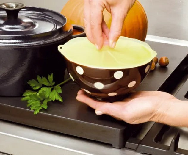 CHARLES VIANCIN - Silicone Airtight Lid - LILY PAD - 6 inches (15 cm)