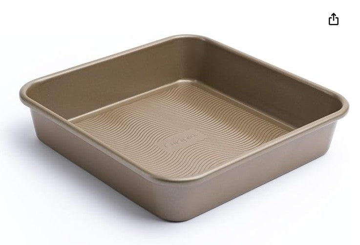 CUISIPRO Cake Pan - Non Stick - 9.5” Square
