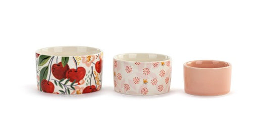 Mise en Place Bowls - Cheery Cherry - Set of 3