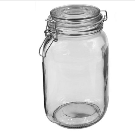 Cliptop Glass Canister - 34 oz / 1000mL