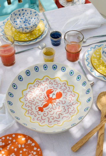 Costa Nova - Summer Bliss - Serving Bowl