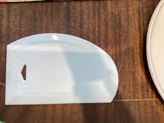Large Plastic Dough Scraper - Winco