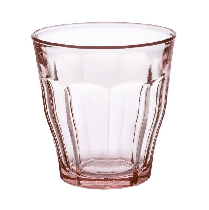Duralex Picardie Bistro Glass - 250mL - Pink, Set of 4