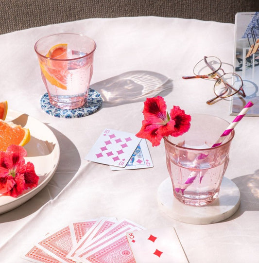 Duralex Picardie Bistro Glass - 250mL - Pink, Set of 4