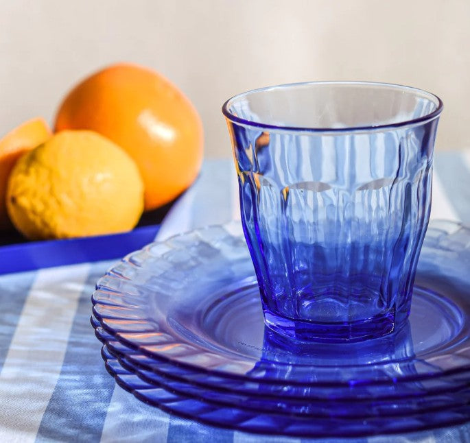 Duralex Picardie Bistro Glass - 310 mL - MARINE, Set of 6