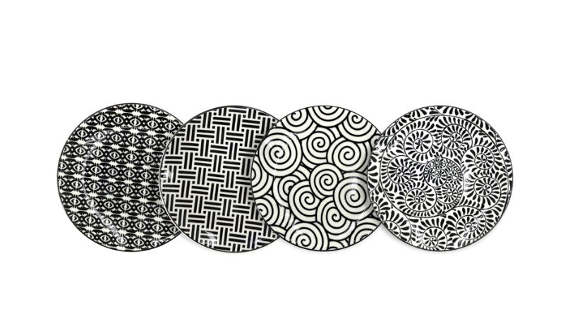 CORDON BLEU - Appetizer Plates - SET of 4