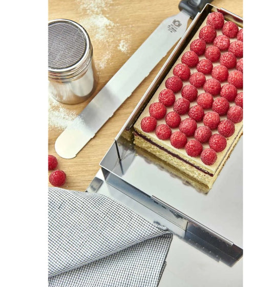 DE BUYER - Rectangular Expandable Pastry Frame  - Stainless Steel