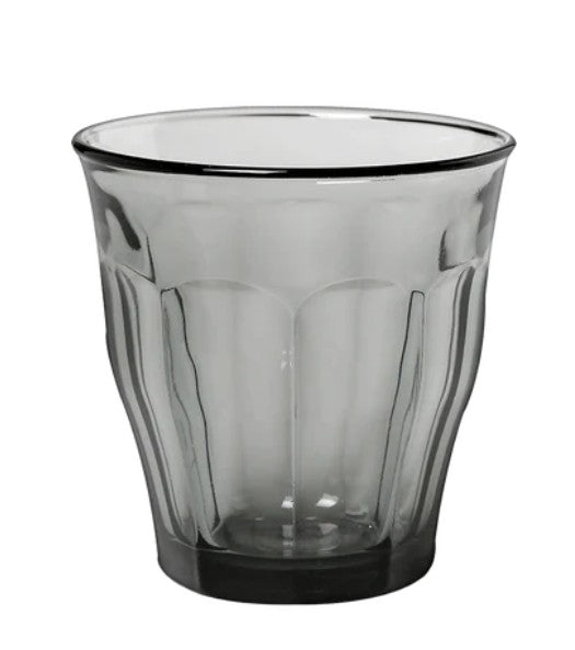 Duralex Picardie Bistro Glass - 310 mL - Grey, Set of 6
