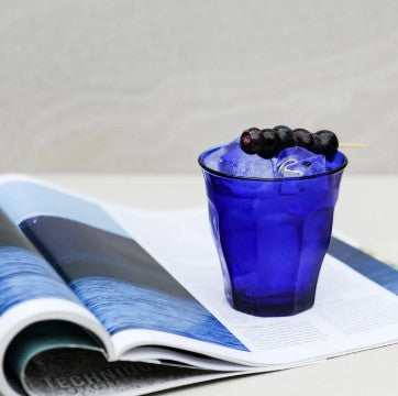 Duralex Picardie Bistro Glass - 310 mL - Sapphire, Set of 6