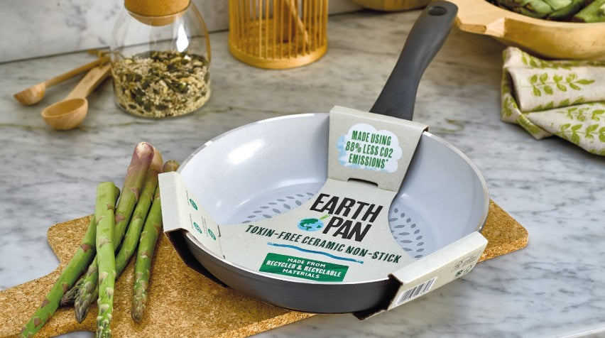 EARTH PAN - Ceramic Non Stick Frying Pan - 24 cm / 9.5”