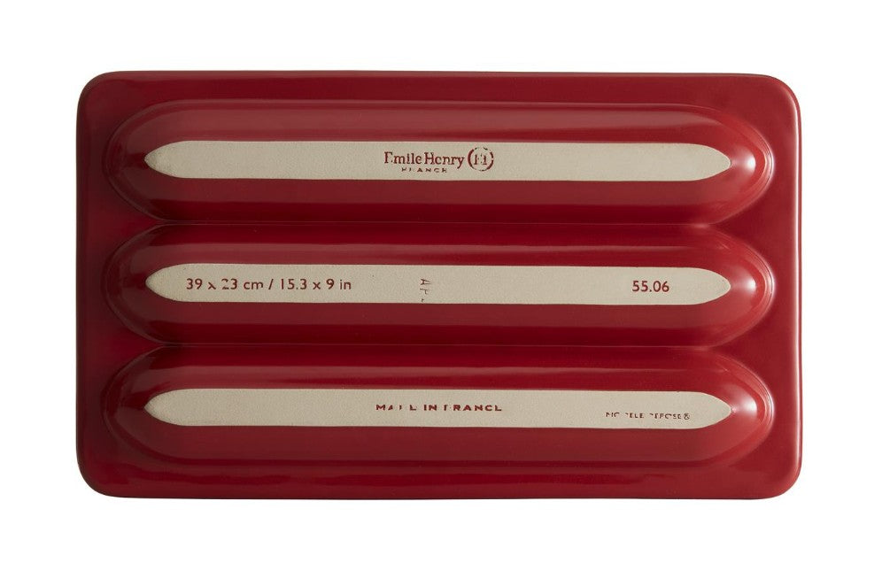 Emile Henry Baguette Baker - Grand Cru (Red)
