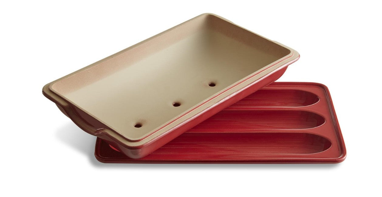 Emile Henry Baguette Baker - Grand Cru (Red)