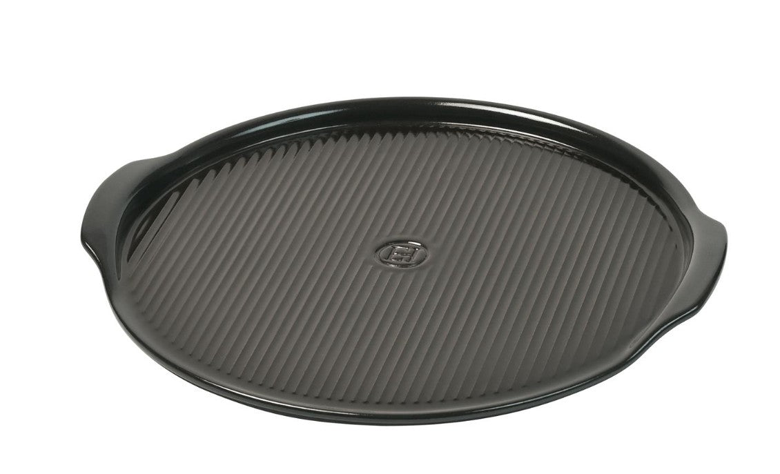 EMILE HENRY - Ceramic Pizza Stone - Fusain (Black)