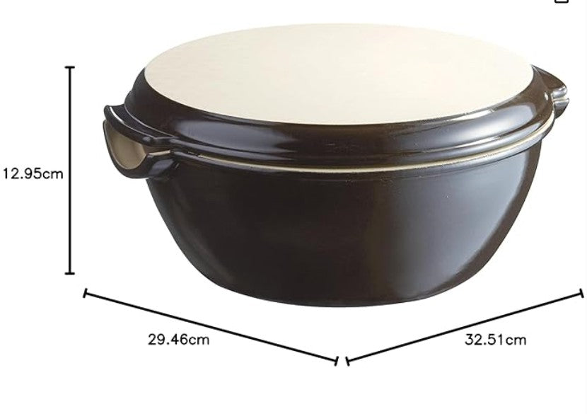 EMILE HENRY - Large Round Bread Baker