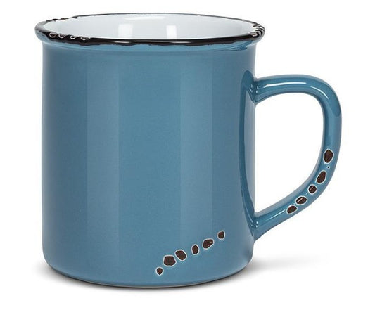 Enamel Look Mug - Denim (14 oz)
