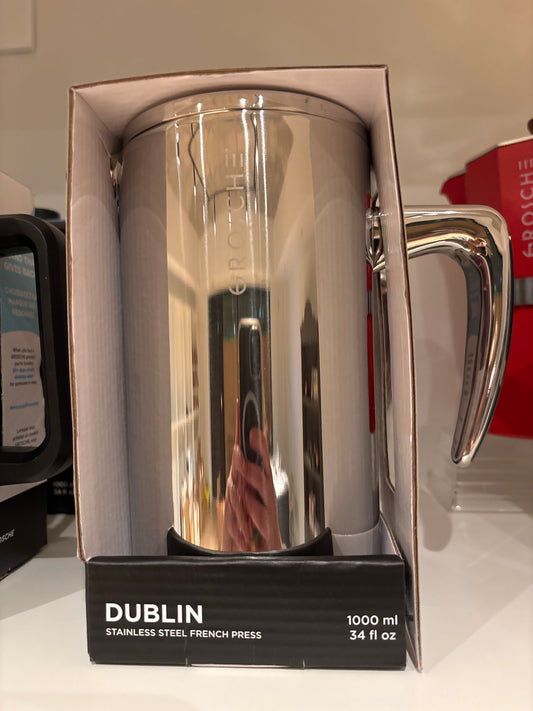 Grosche Dublin French Press - Stainless Steel