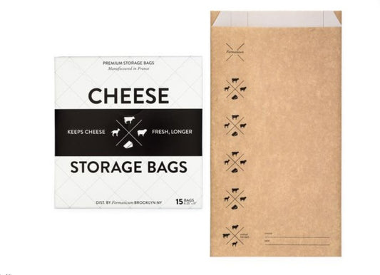FORMATICUM - Cheese Storage Bags - Set of 15 - Natural