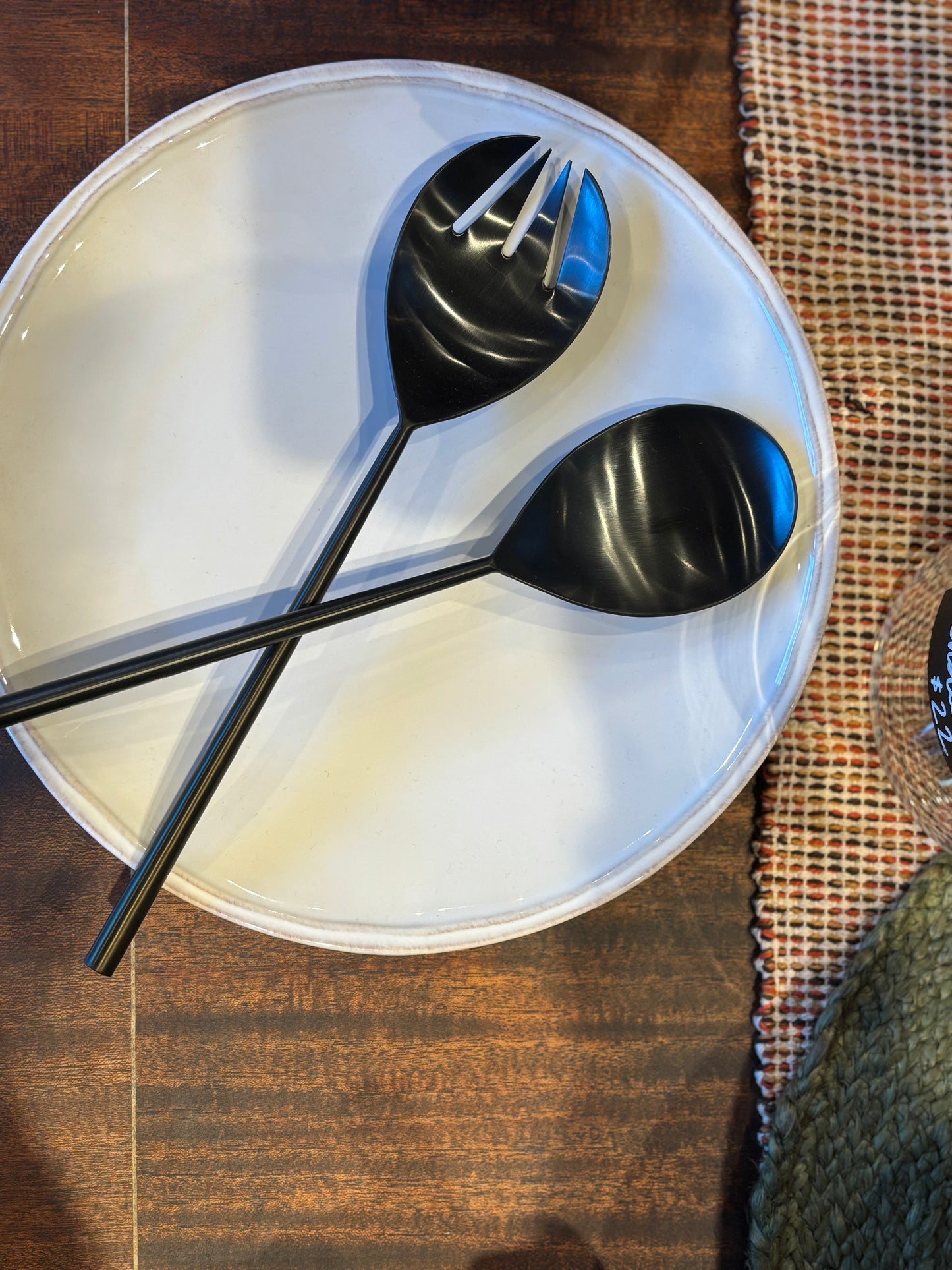 Venus Black Serving Set