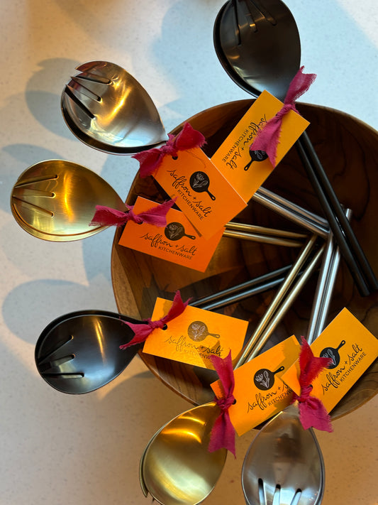 Venus Black Serving Set