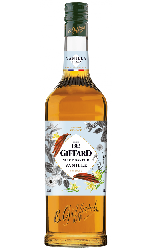 GIFFARD - Vanilla Syrup 1 L