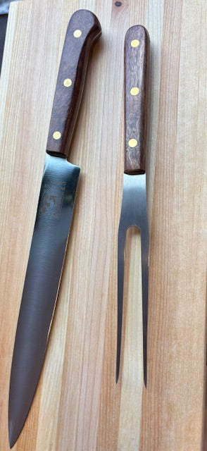 GROHMANN - FULL TANG - Carving Set - 2 PIECES