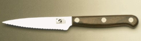 GROHMANN - FULL TANG - 4” Serrated Blade Paring  Knife