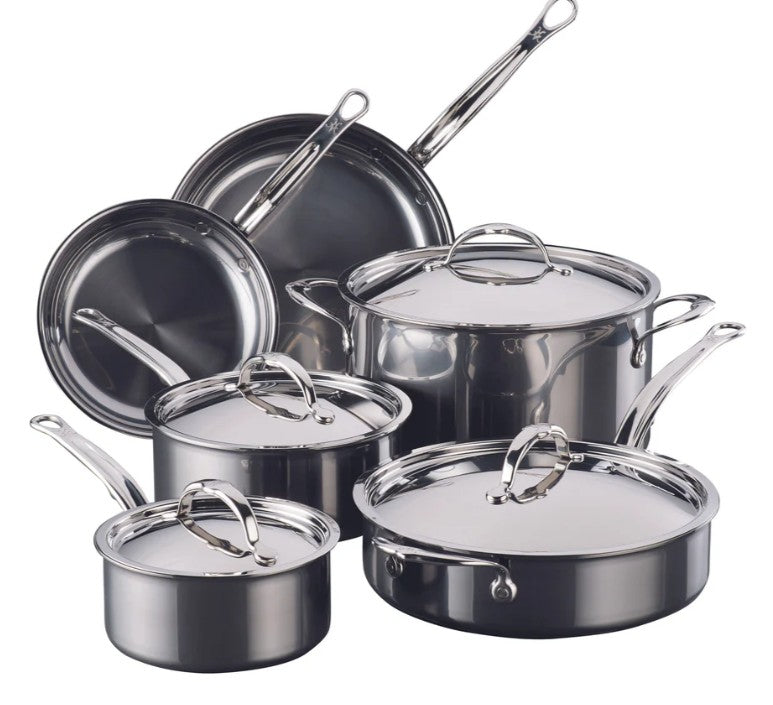 HESTAN NANOBOND - 10 Piece Cookware Set