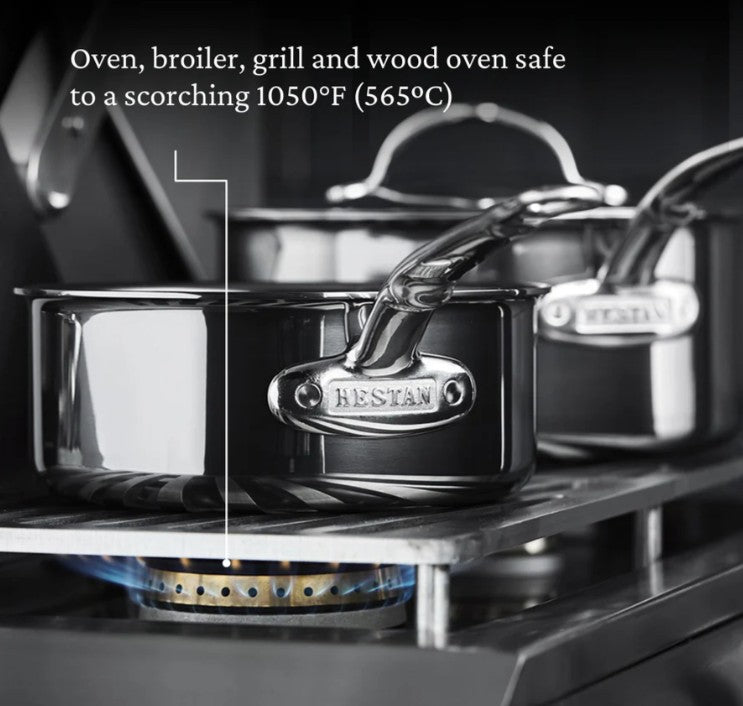 HESTAN NANOBOND - 10 Piece Cookware Set