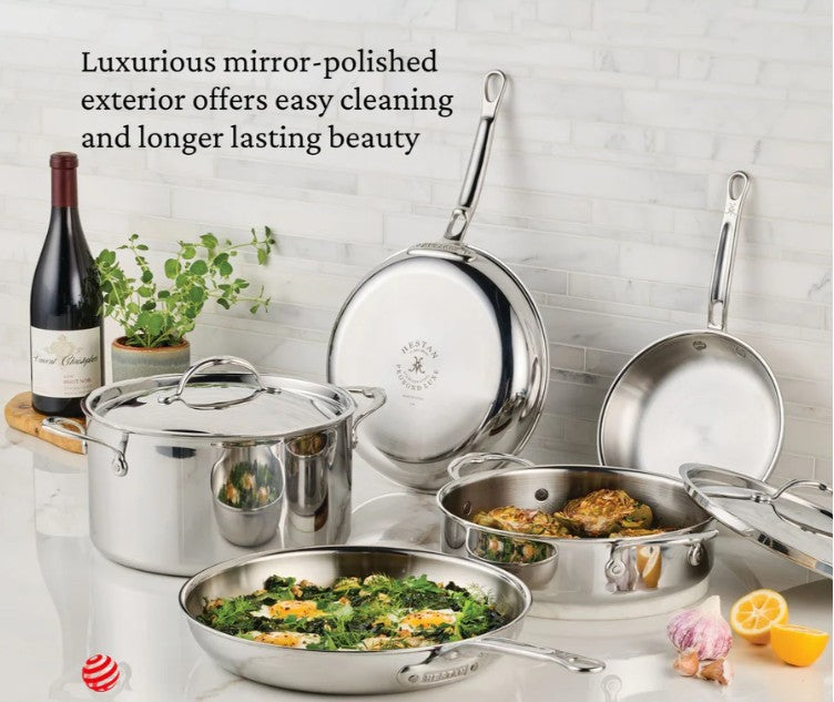 HESTAN ProBond LUXE - 5 Quart Covered Sauté Pan with Helper Handle