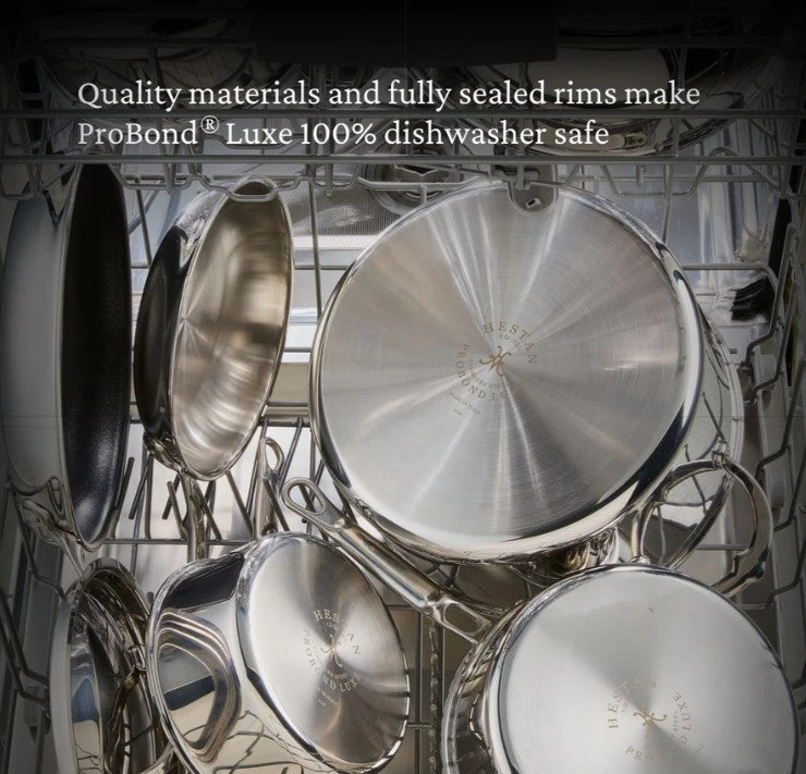 HESTAN ProBond LUXE - 5 Quart Covered Sauté Pan with Helper Handle