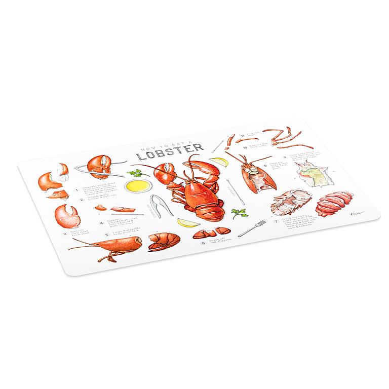 How to Eat a Lobster - PLACEMAT