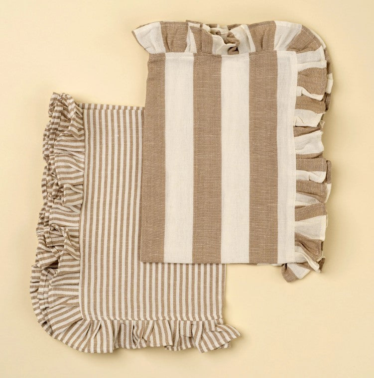 INDABA - Striped Kitchen Towel - SET of 2