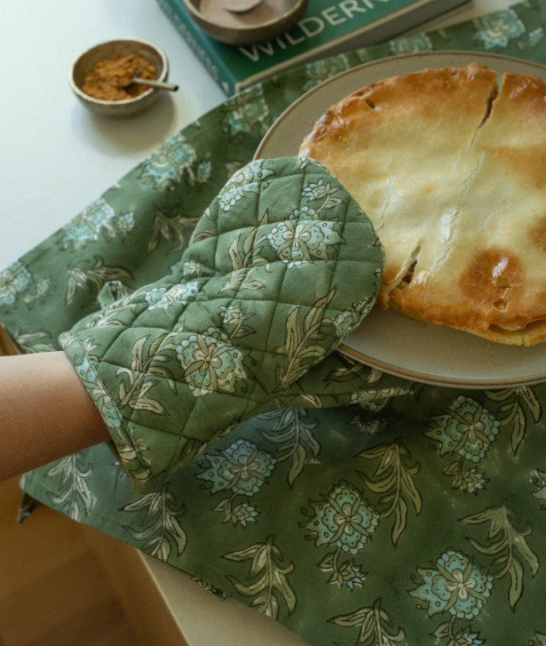 Indaba - ELOWEN- Block Print Oven Mitt
