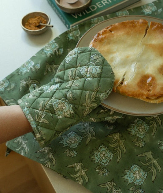 Indaba - ELOWEN- Block Print Oven Mitt