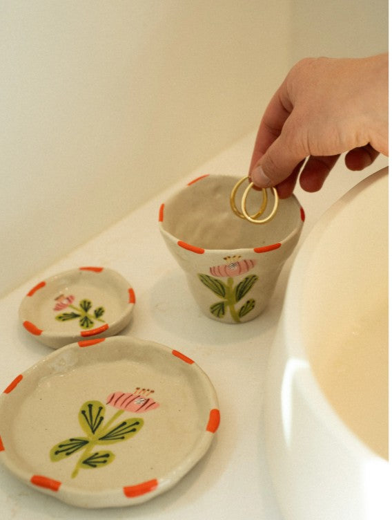 Indaba FLORA - Mini Dish - POPPY
