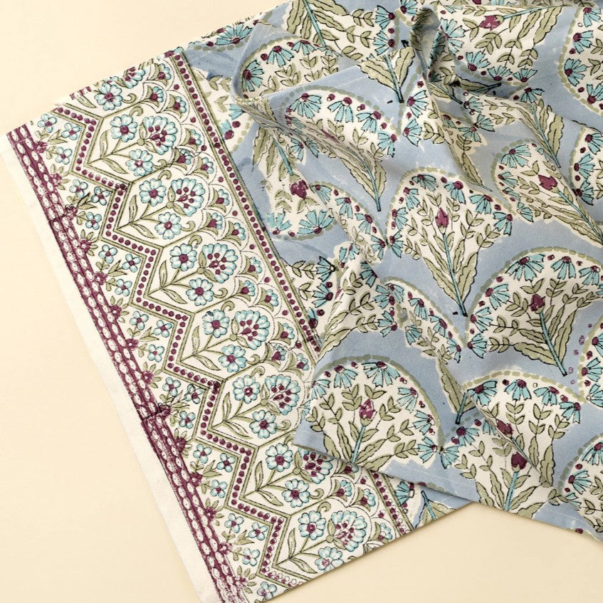 Indaba - SAKURA - Block Print Table Runner