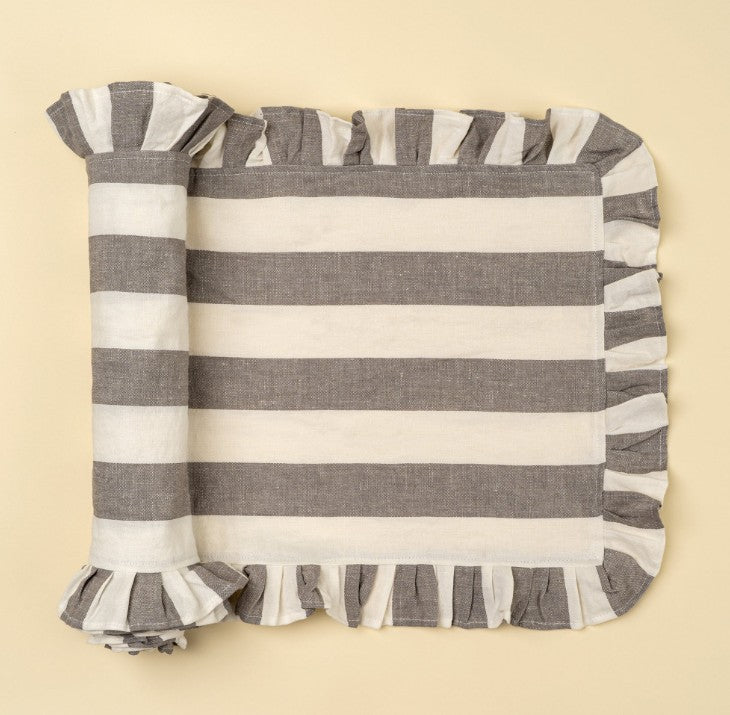 INDABA - Striped Table Runner - 112" Long