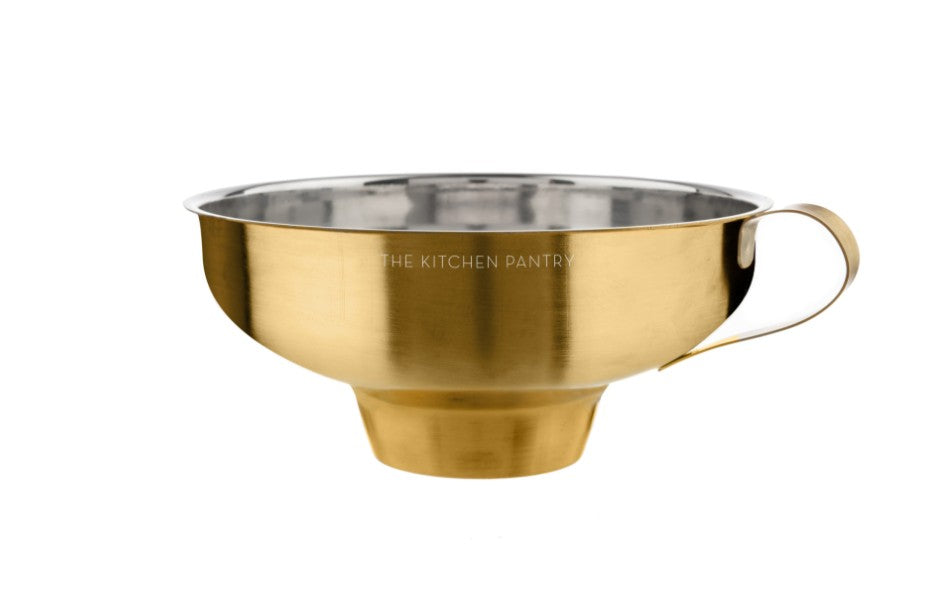 KITCHEN PANTRY - Gold, Wide Mouth Funnel